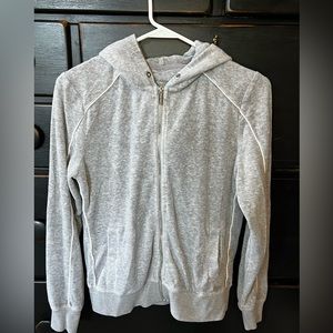 calvin klein velour jacket